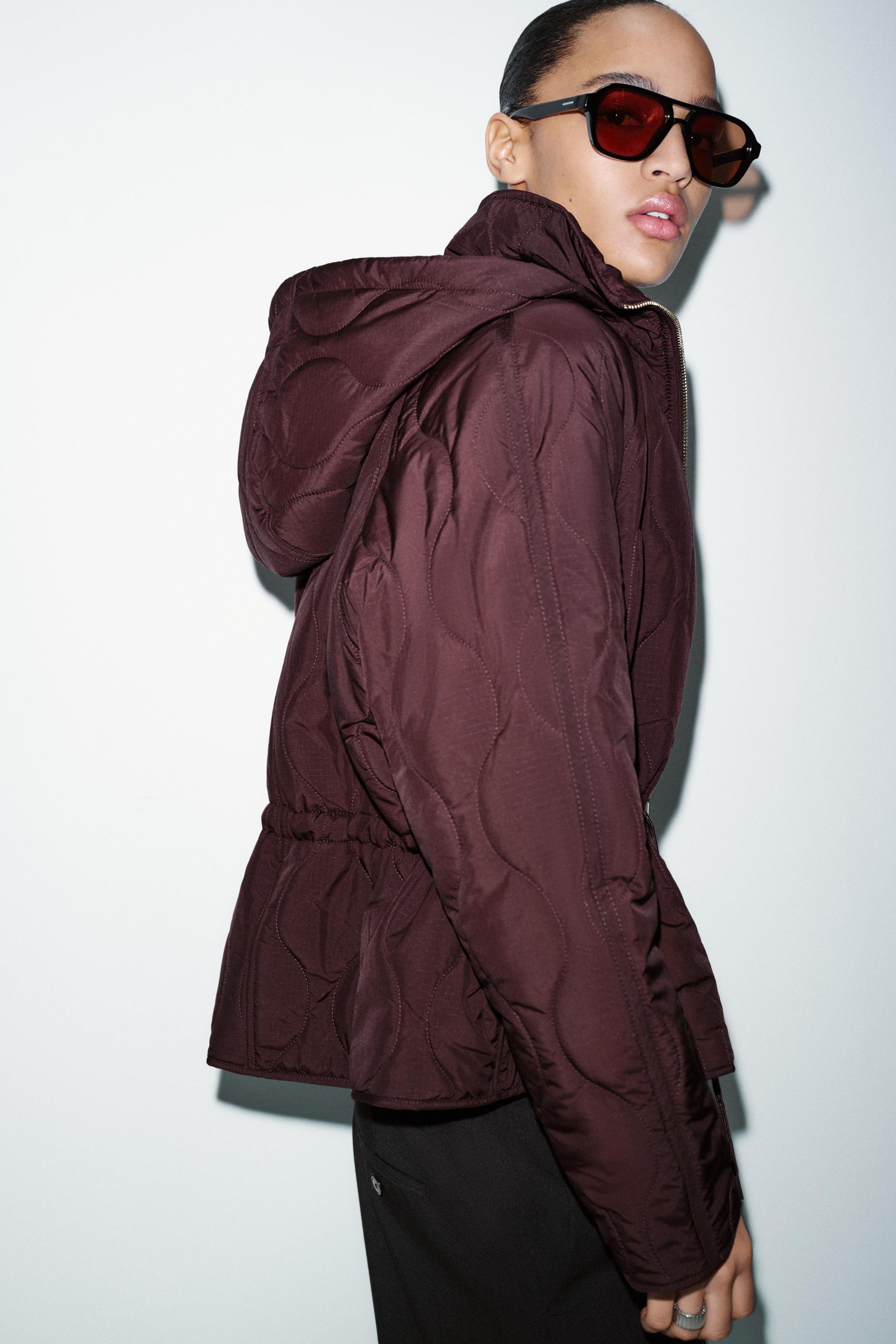 BLOUSON REMBOURRÉ À CAPUCHE